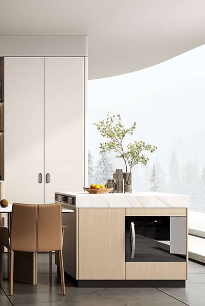 Modern Wood Style Wardrobe — frame 1