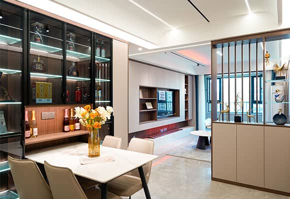 125 m² three-bedroom family of five, each bedroom is not duplicated, too good at decorating it! — frame 3