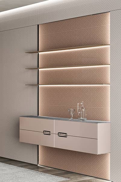 Custom Modern Gray Wardrobe Closet — frame 2