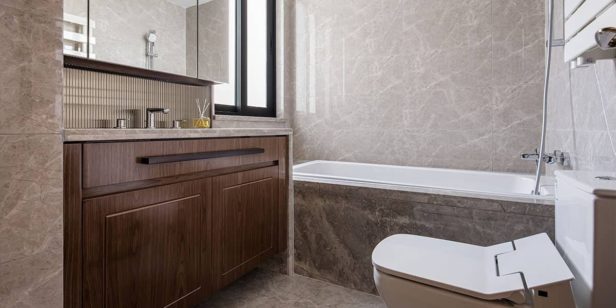 A 122 m² exquisite, practical, and well-designed three-bedroom condo with a modernized decoration genre — frame 16