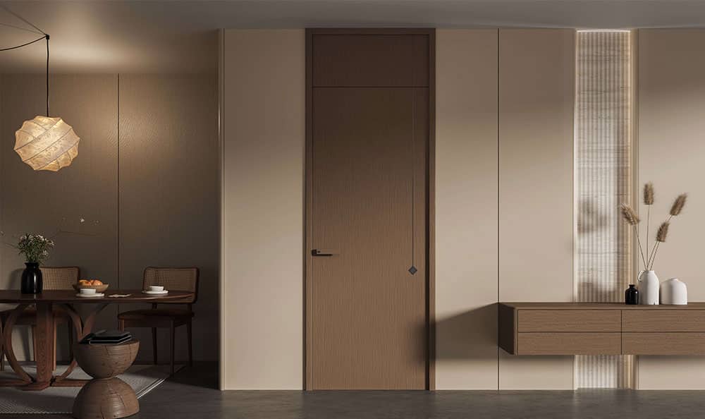 Modern Melamine Wooden Interior Door — frame 1