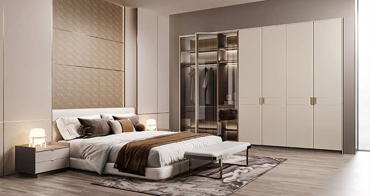 2023 Modern Powder Coating Wardrobe Design — frame 5
