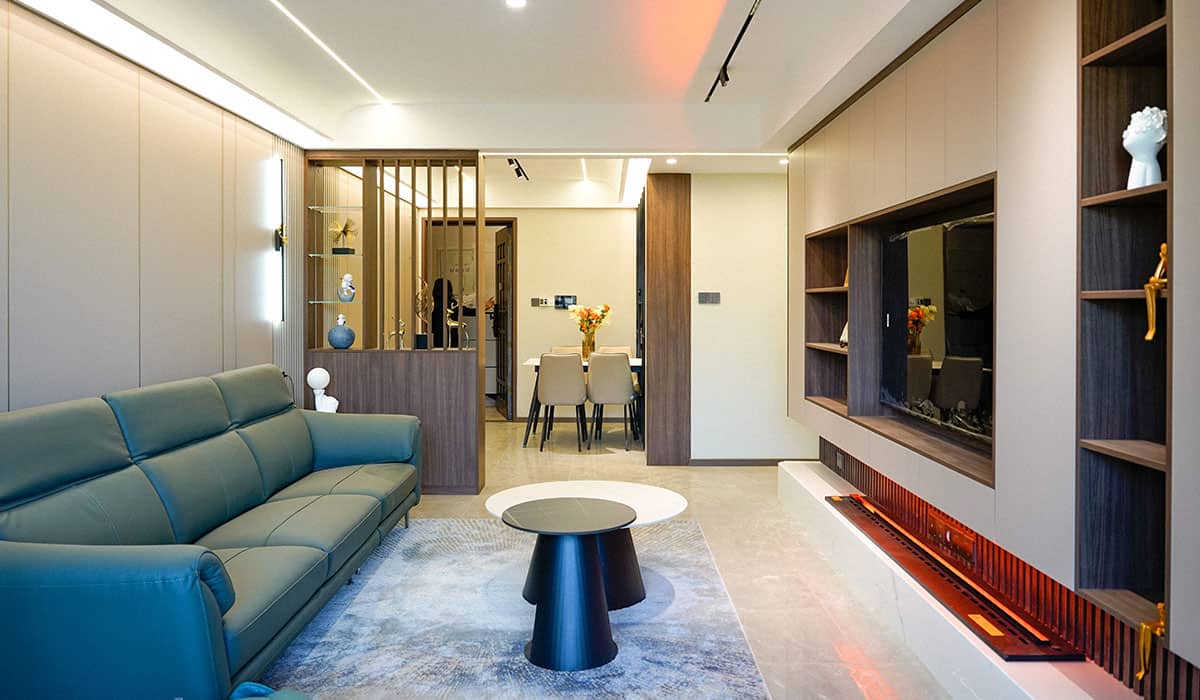 125 m² three-bedroom family of five, each bedroom is not duplicated, too good at decorating it! — frame 1