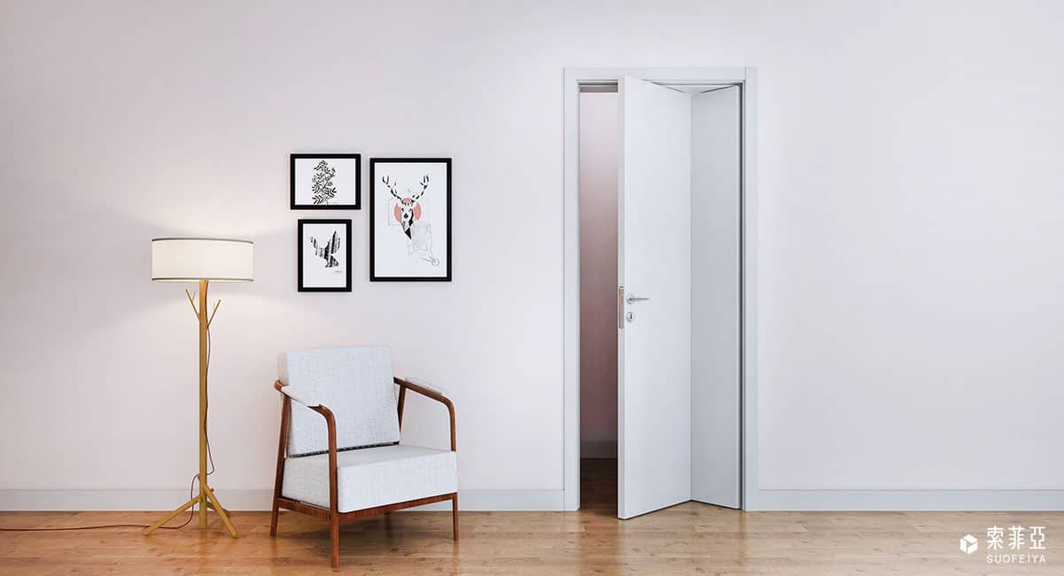 High Quality Melamine Interior Door — frame 10