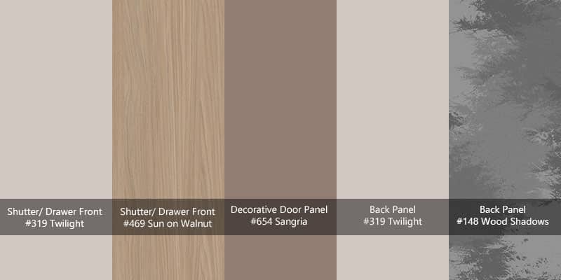 Modern Wood Style Wardrobe — frame 3