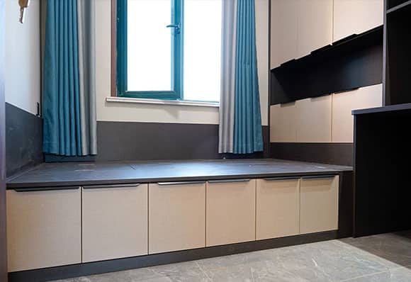 125 m² three-bedroom family of five, each bedroom is not duplicated, too good at decorating it! — frame 14