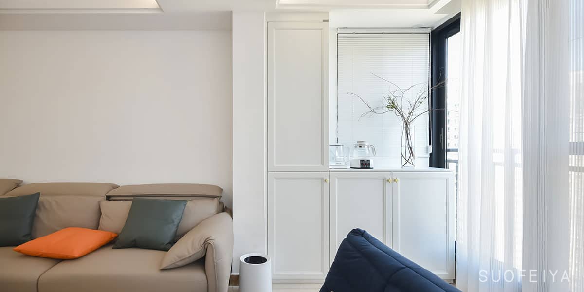 As soon as my friend walked in, she praised the 137m² light European-style house — frame 19