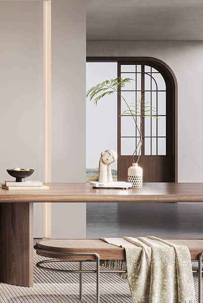 Cream Style Modern Cloakroom — frame 2