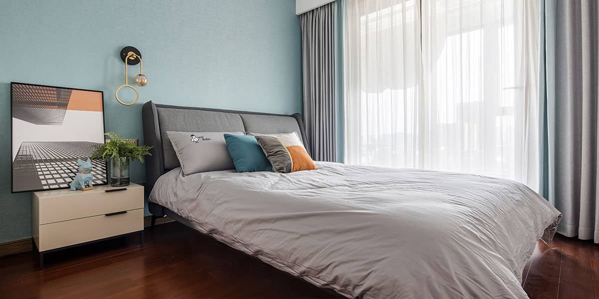 A 122 m² exquisite, practical, and well-designed three-bedroom condo with a modernized decoration genre — frame 12