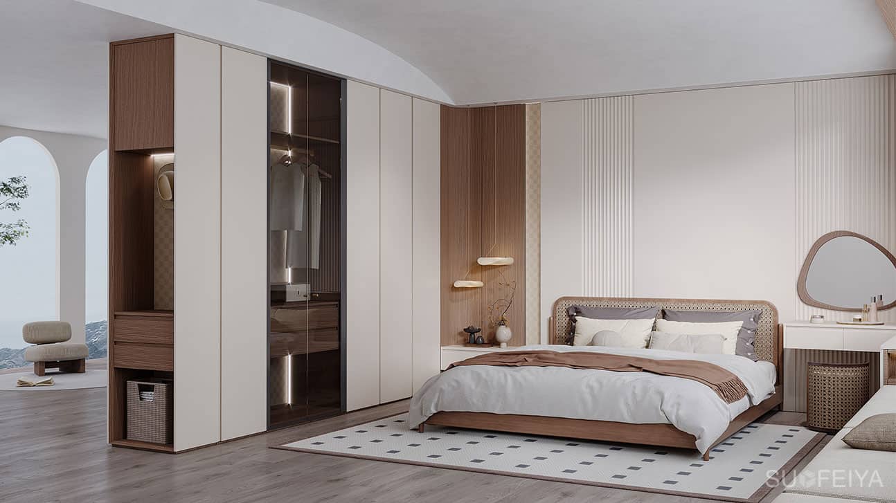 Cream Style Modern Cloakroom — frame 4