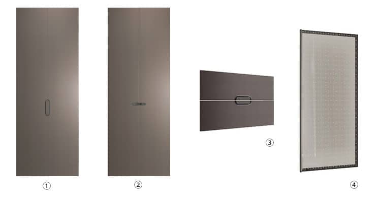 Custom Modern Gray Wardrobe Closet — frame 5