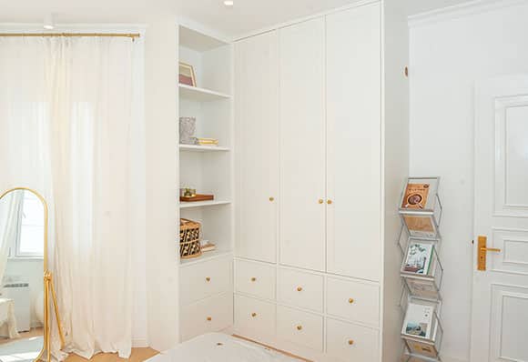 Let’s see how Suofeiya turns 1001 square feet poorly designed unit into an exciting French-style cabin! — frame 17