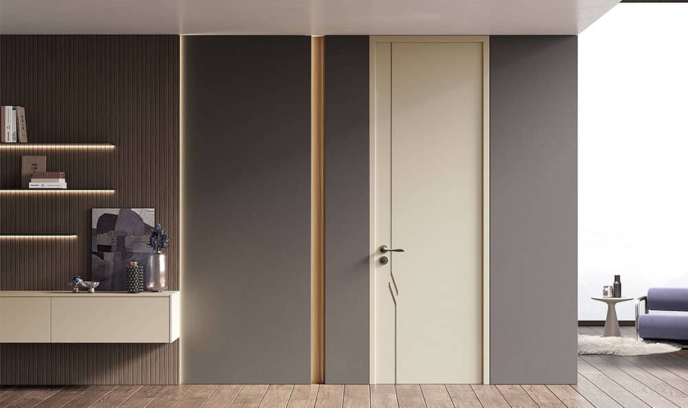 Modern Painted Interior Door for Apartment — frame 1