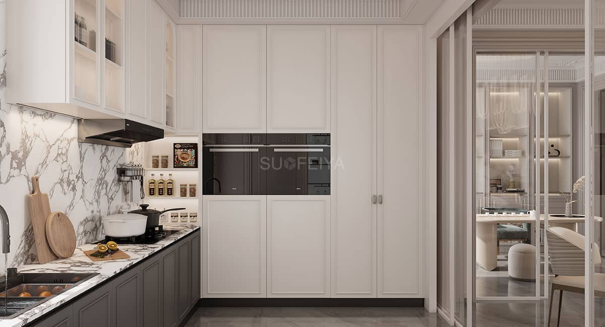 Wholesale European-style Light Luxury Kitchen Cabinet — frame 2