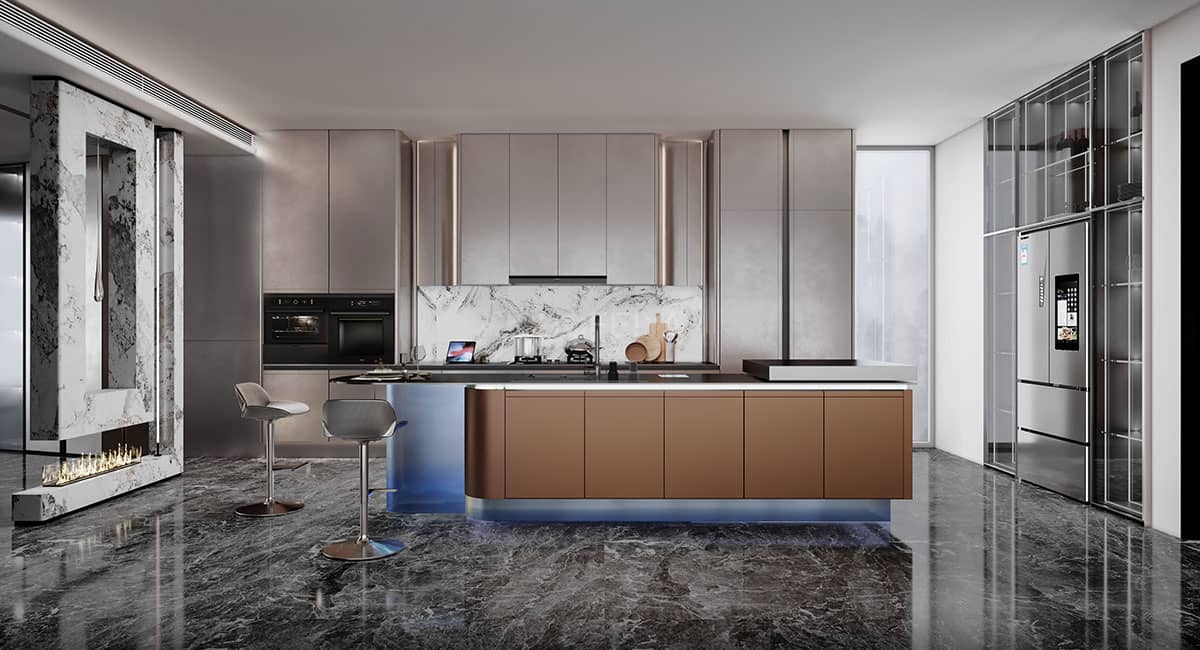 High Quality Social Smart Kitchen Cabinets