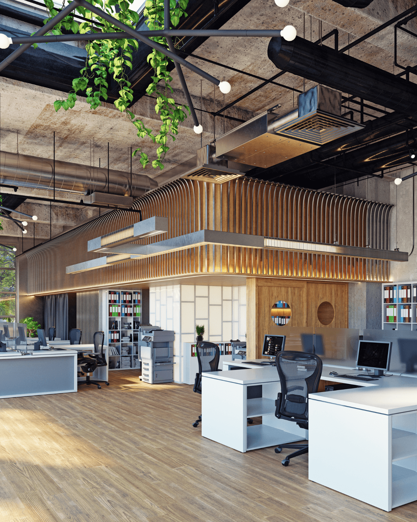 Corporate Office — Built-In Furniture